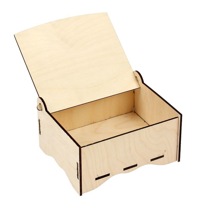 Шкатулка для декора "Простая", набор 6 деталей