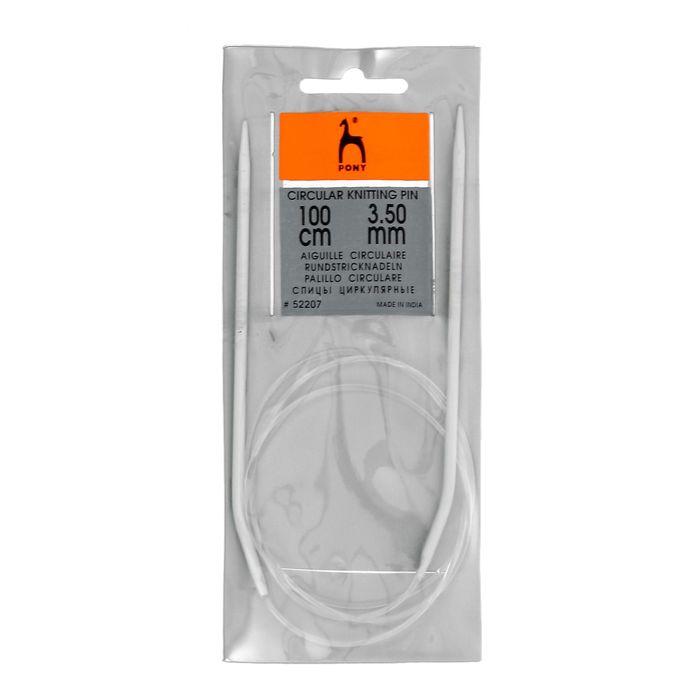 Спицы для вязания, круговые, d=3,5мм, 100см