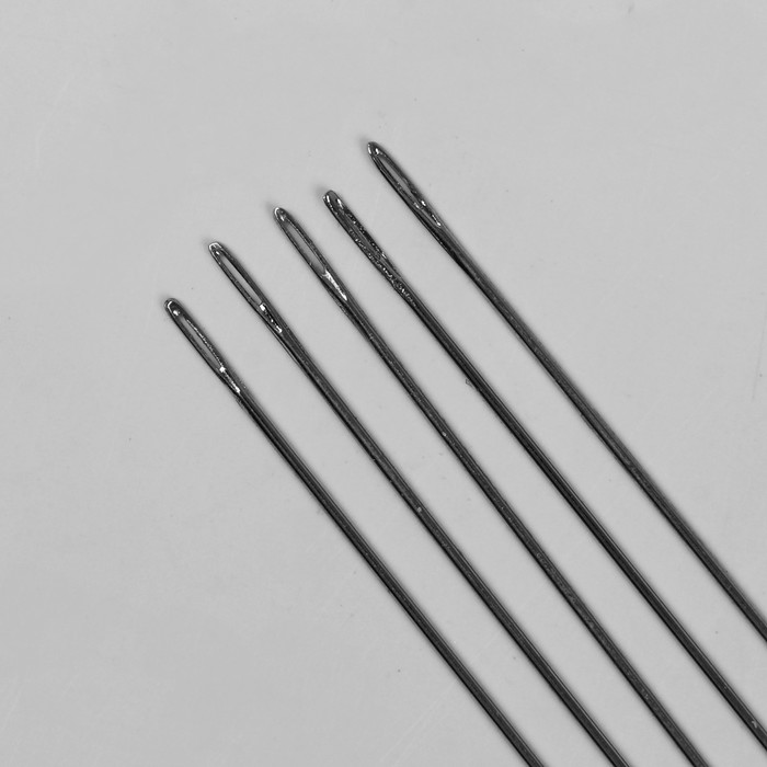 Иглы для бисера/бусин №10, 5шт