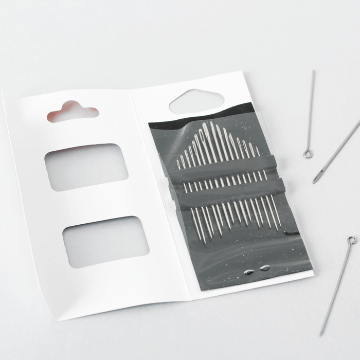 Иглы для вышивания и шитья №3-9, 04311, 16шт