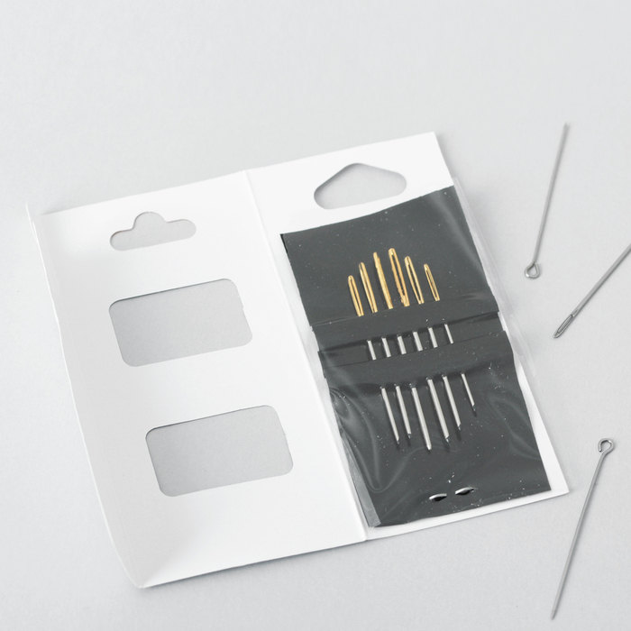 Иглы для гобеленовых и трикотажных тканей №18-24, 6шт