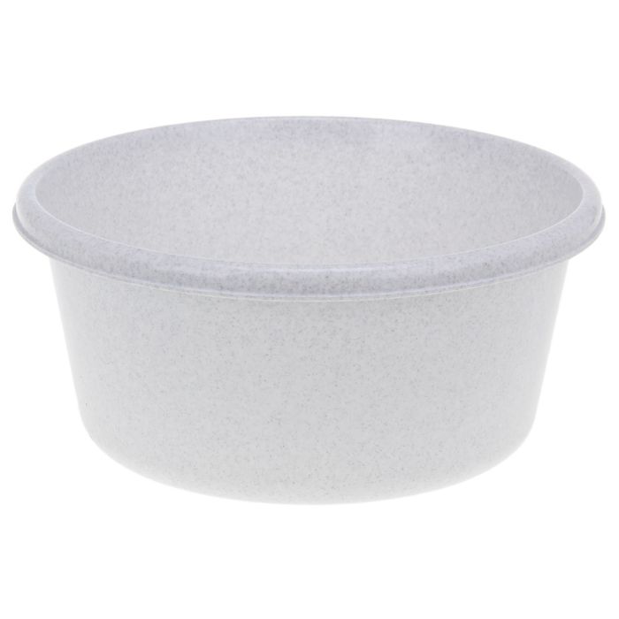 Таз круглый 6 л &quot;Мраморный&quot;