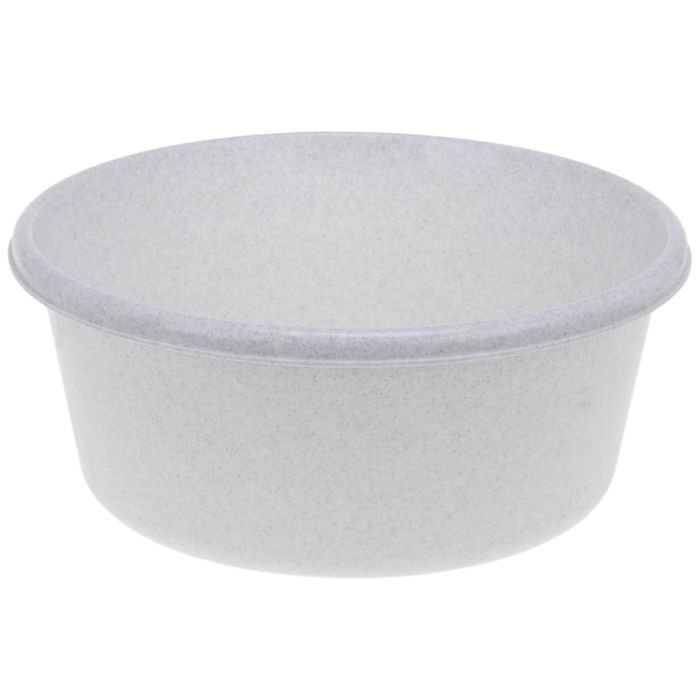 Таз круглый 8 л &quot;Мраморный&quot;