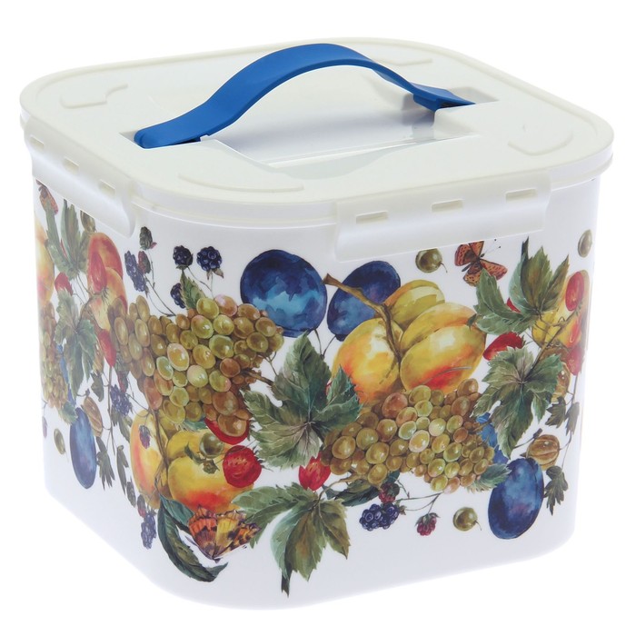 Контейнер пищевой 7 л "ДЕКО. Фрукты"