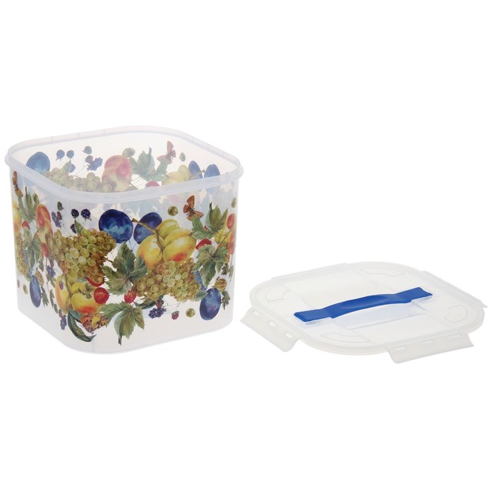 Контейнер пищевой 7 л "ДЕКО. Фрукты"