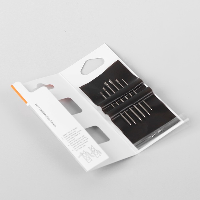 Иглы с упрощённым вдеванием №4-8, 6шт