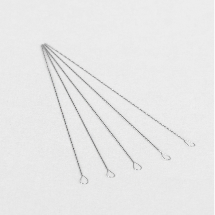 Иглы для бисера гибкие, №12, 5шт