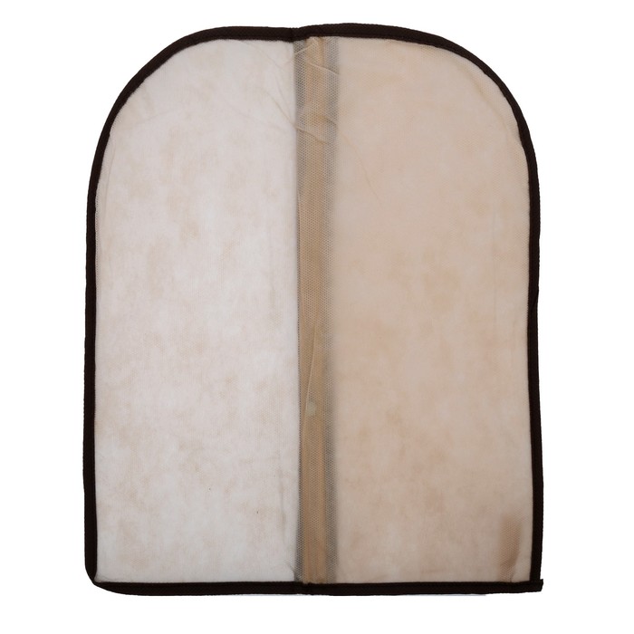 Чехол для обуви полузакрытый 30х35 см, цвет бежевый