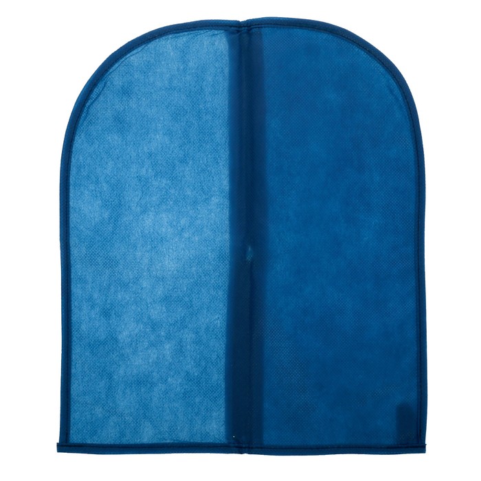 Чехол для обуви полузакрытый 30х35 см, цвет синий