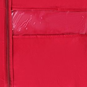 

Чехол для одежды, с окном 120×60 см, цвет бордовый