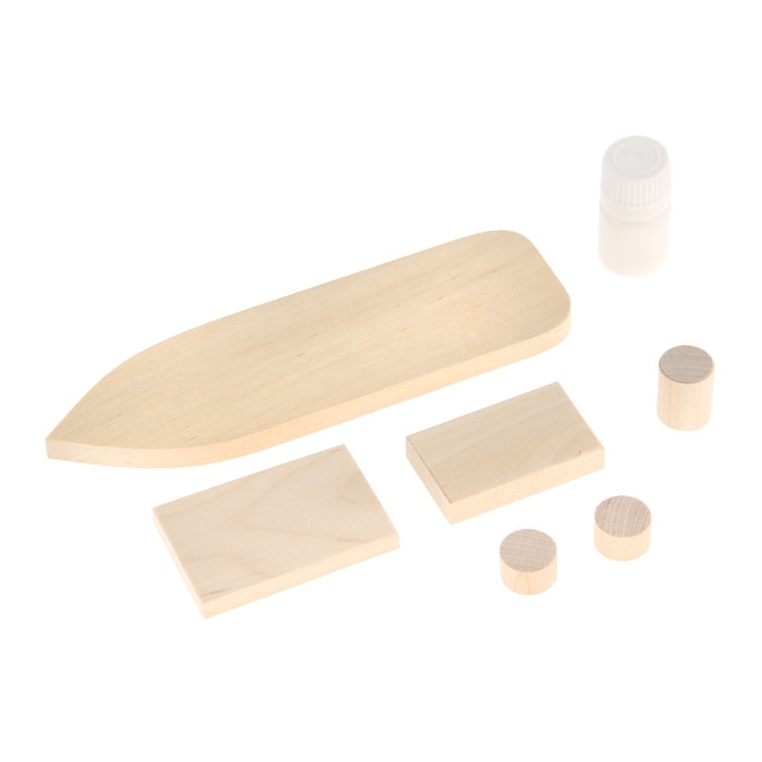 Конструктор "Кораблик", 6 элементов