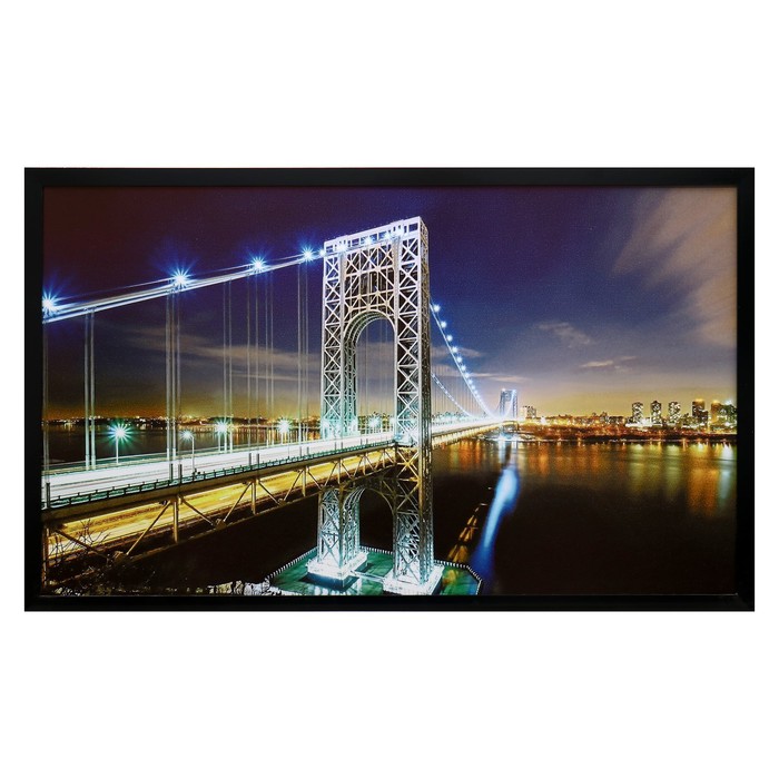 Картина "Бруклинский мост" 67х107 см