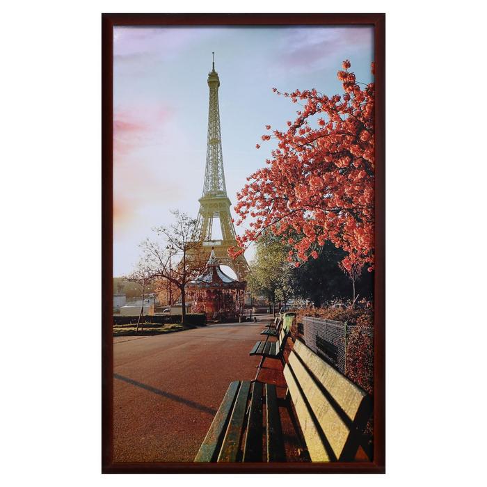 Картина "Прогулка по Парижу" 67х107 см