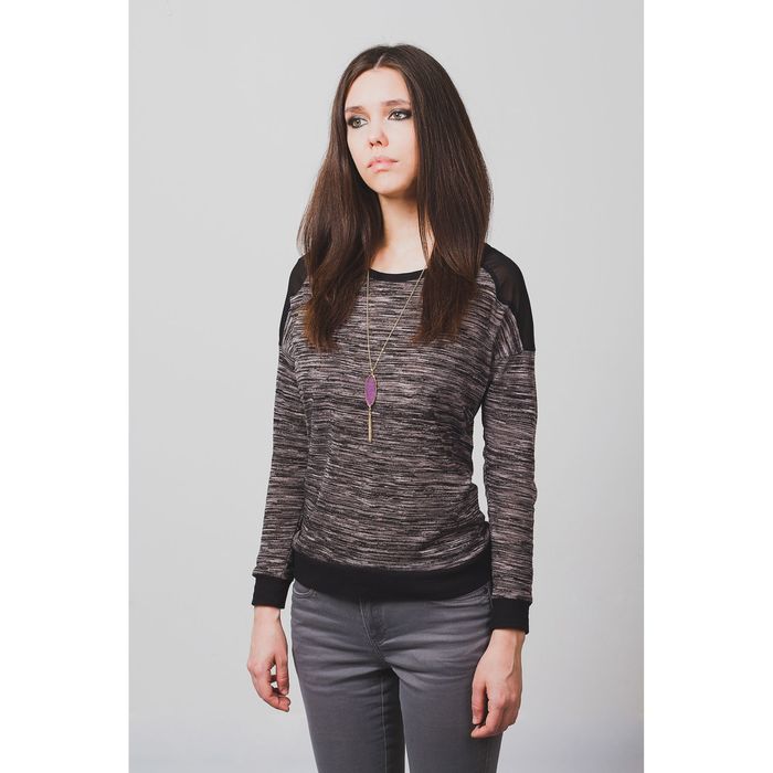 Кулон "Натурель фэшн" эллипс, кисть, цвет фиолетовый в золоте, 70см