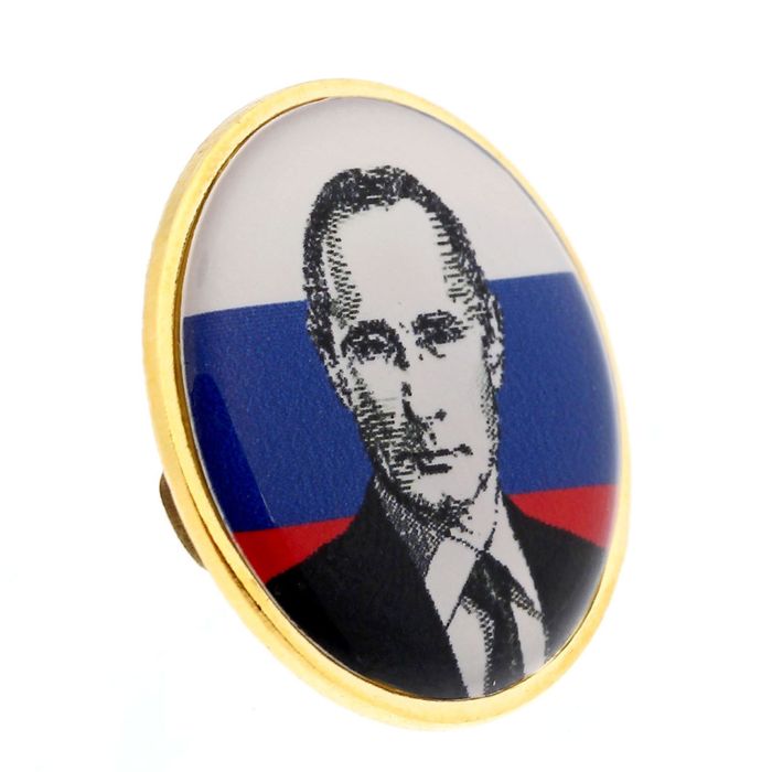 Значок "Путин В.В.", серия Патриот
