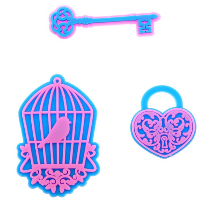 Набор декоративных элементов "Ключ", 8 х 12 см