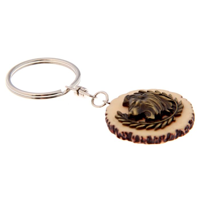 Брелок "Лучший охотник" лев 3,5 х 3,5 см