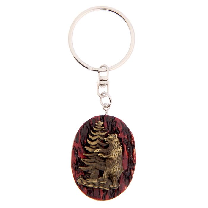 Брелок "Удачи на охоте" медведь 4 х 3 см