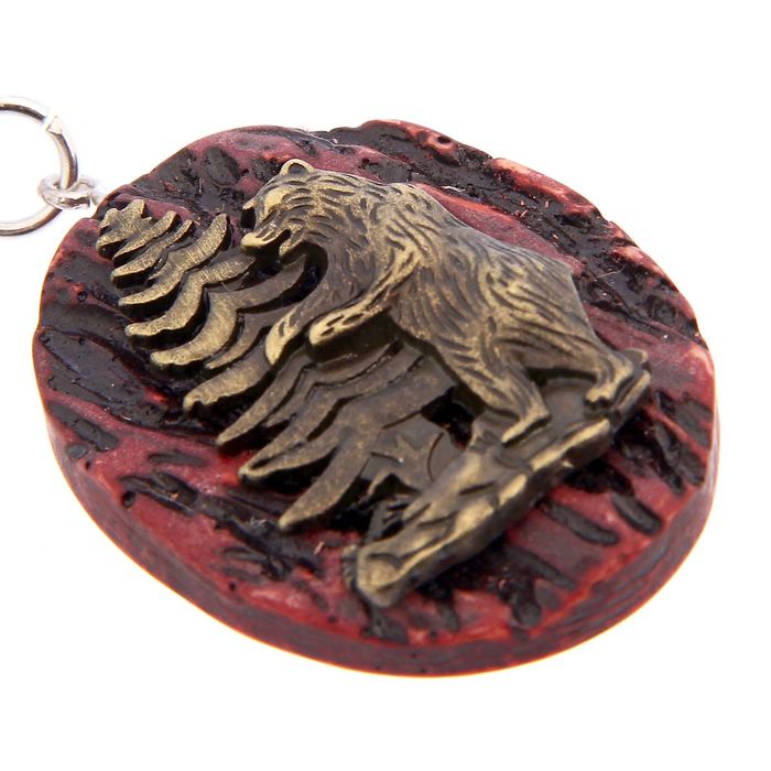 Брелок "Удачи на охоте" медведь 4 х 3 см