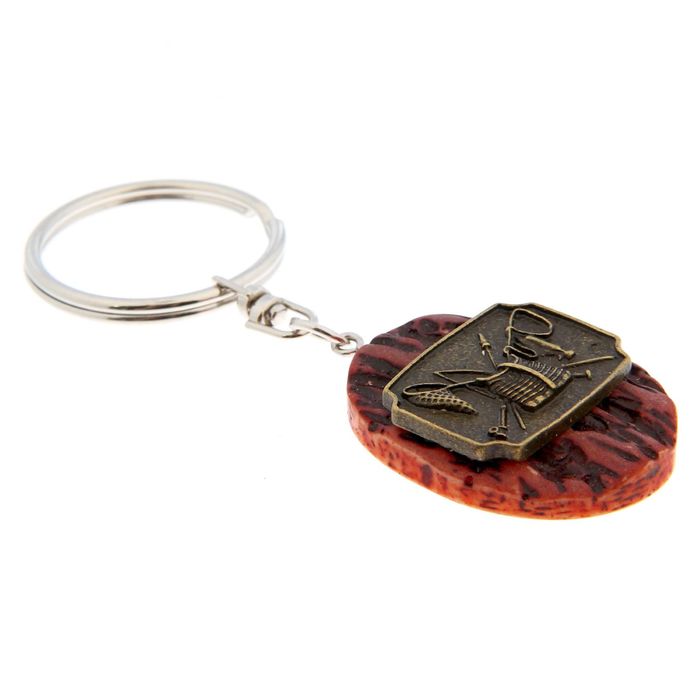 Брелок "Удачи на рыбалке" 4 х 3 см