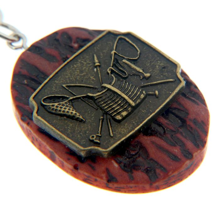 Брелок "Удачи на рыбалке" 4 х 3 см