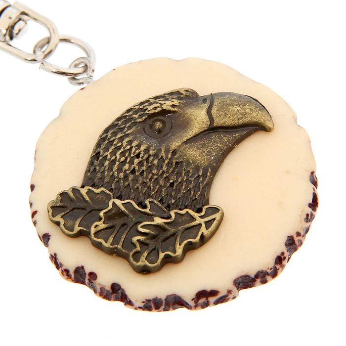 Брелок "Ни пуха ни пера!" орел 3,5 х 3,5 см