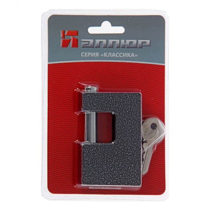 Замок навесной "АЛЛЮР" ВС1Ч-780, 81х52 мм, дужка d=12 мм