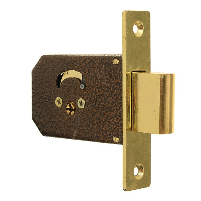 Замок врезной "АЛЛЮР" 90, под крестообразный ключ, без ручки