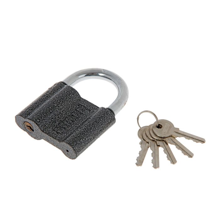 Замок навесной "АЛЛЮР" ВС1Ч-480, дужка d=11 мм, 5 ключей