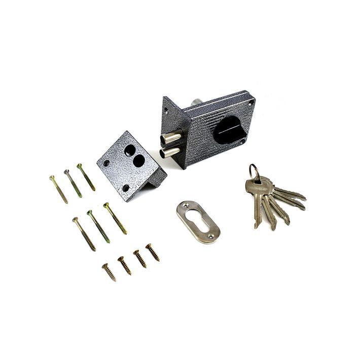 Замок накладной "АЛЛЮР" ЗН1А-1М, 110х72х18.5 мм, 5 ключей
