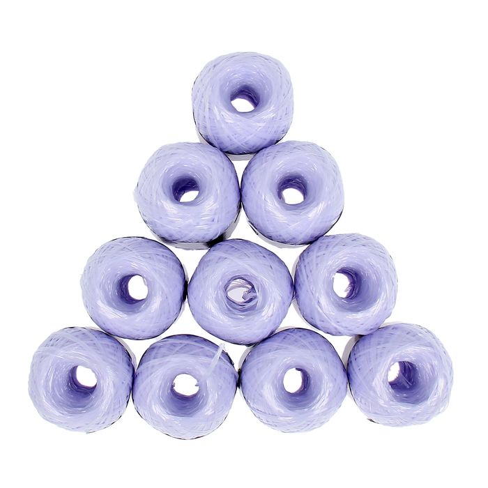 Пряжа "Мастерица " 100% полипропилен 200м/50гр (набор 10шт (07 - Сирень мат.))