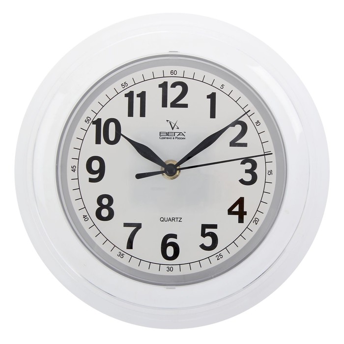 Часы настенные круглые "Классика. Мария", прозрачные