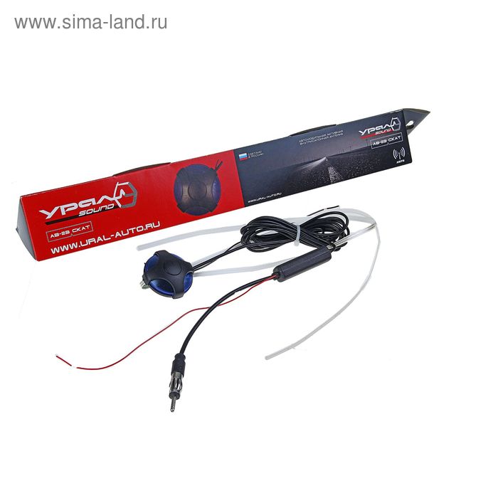 Антенна Ural AB-23 Скат, FM-УКВ/СВ/ДВ, кабель 275 см антенна ural акведук ab 11 a