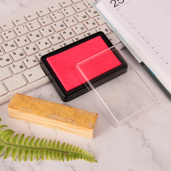 Набор "Паутинка" (печать 10,3х2,3 см, штемпельная подушка 10х7 см) набор 2 шт