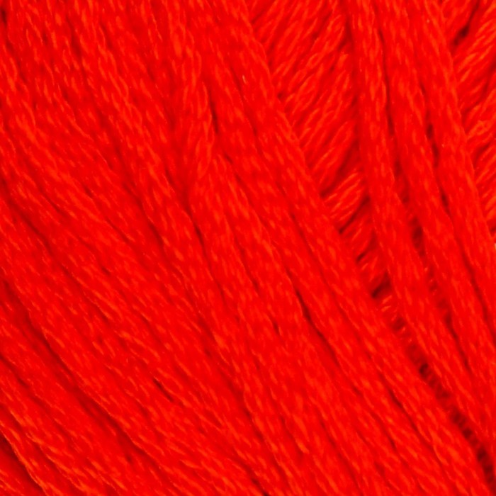 Пряжа "Ландыш" 100% мерсеризованный хлопок 115м/50гр (1440, алый)