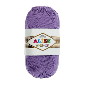 

Пряжа "Bahar" 100% мерсеризованный хлопок 260м/100гр (65 лаванда)