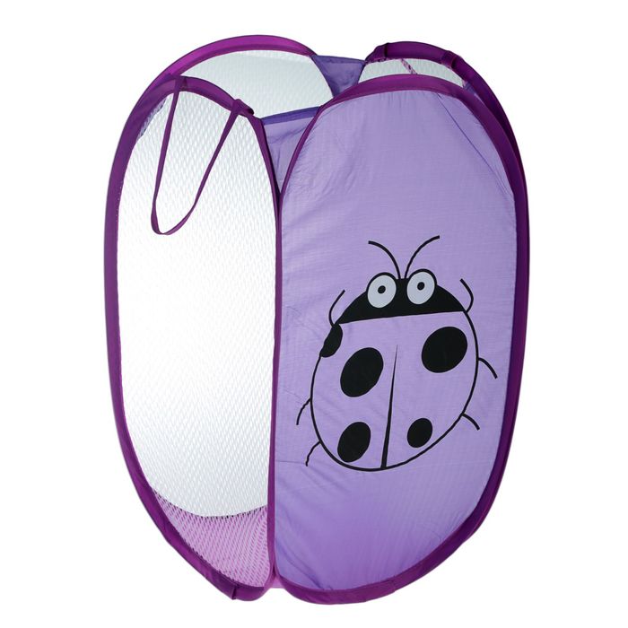 Корзина-сетка для хранения складная, цвета МИКС