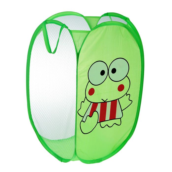 Корзина-сетка для хранения складная, цвета МИКС