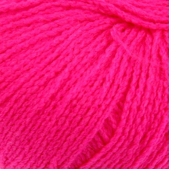 Пряжа "Детская" 20% меринос.шерсть, 80% акрил 145м/50гр (3060, яркая мальва)