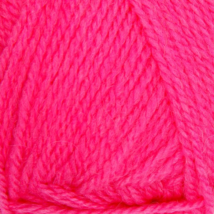 Пряжа "Подмосковная" 50% шерсть, 50% акрил 250м/100гр (1013, мальва)