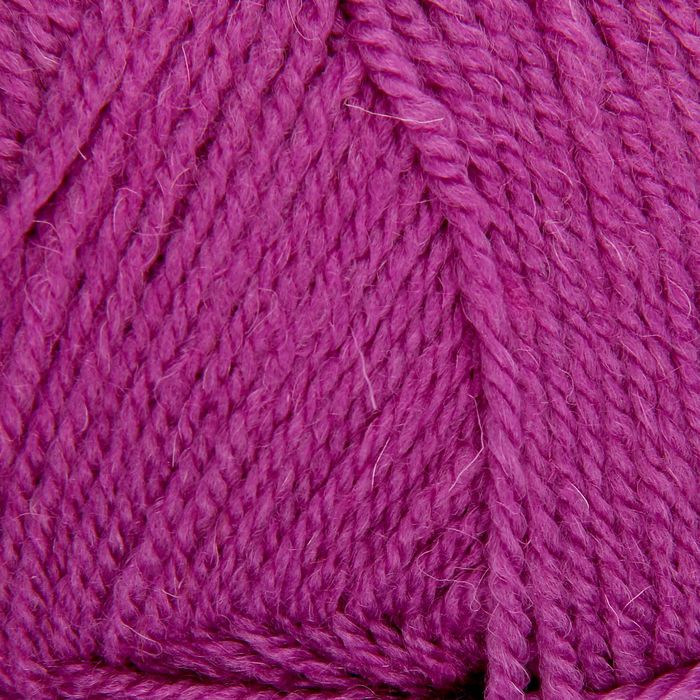 Пряжа "Подмосковная" 50% шерсть, 50% акрил 250м/100гр (1315, фиалка)