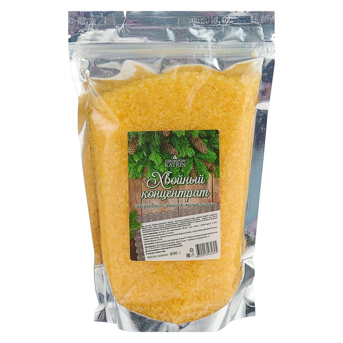 Соль для ванн "Хвойный концентрат" дой-пак, 900 г