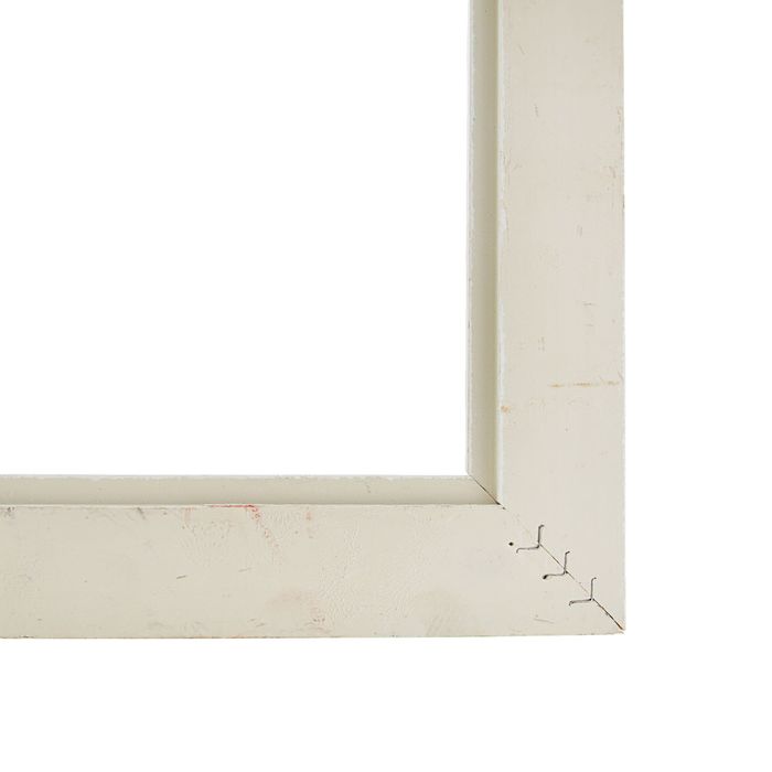 Рама для зеркал и картин 21х29,7х4 см, цвет бело-золотой