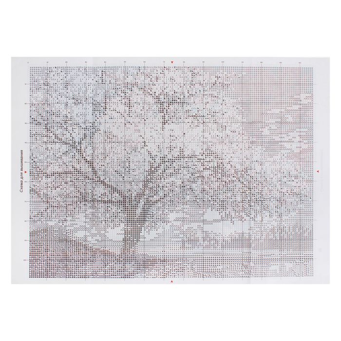 Набор для вышивания "Цветущая яблоня" 27 х 20 см