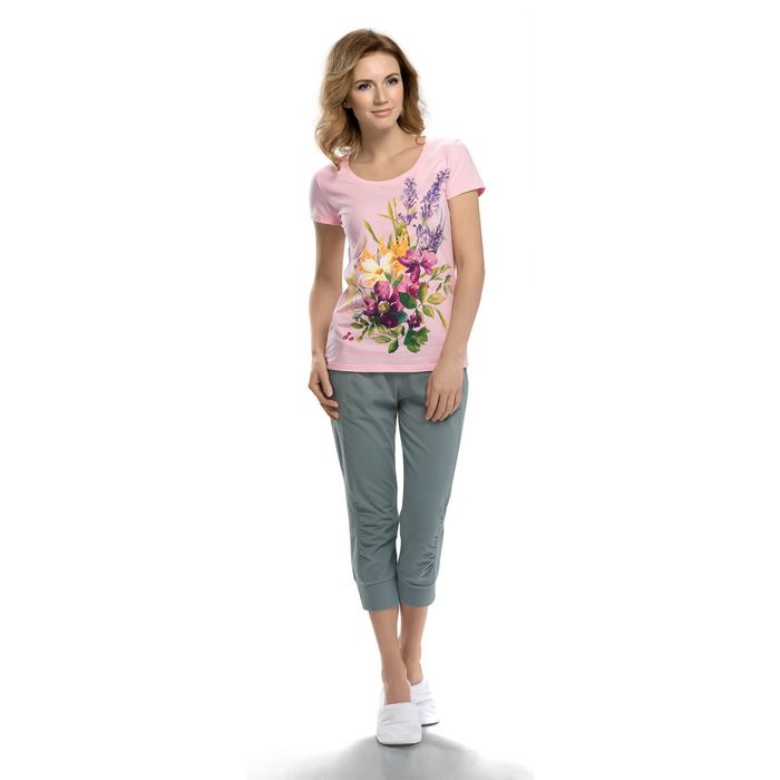 Пижама женская, размер 44 (S), цвет сиреневый