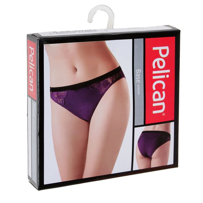 Трусы женские слипы, размер 42 (XS), цвет бежевый