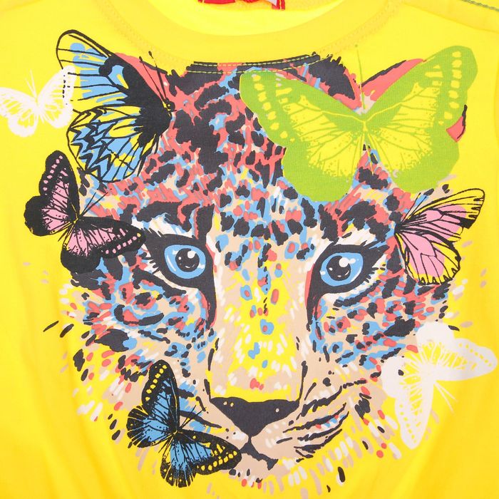 Платье для девочки, рост 98-104 см, возраст 3 года, цвет жёлтый