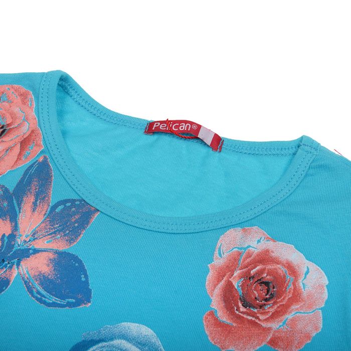 Комплект для девочки, рост 86-92 см, возраст 1 год, цвет голубой