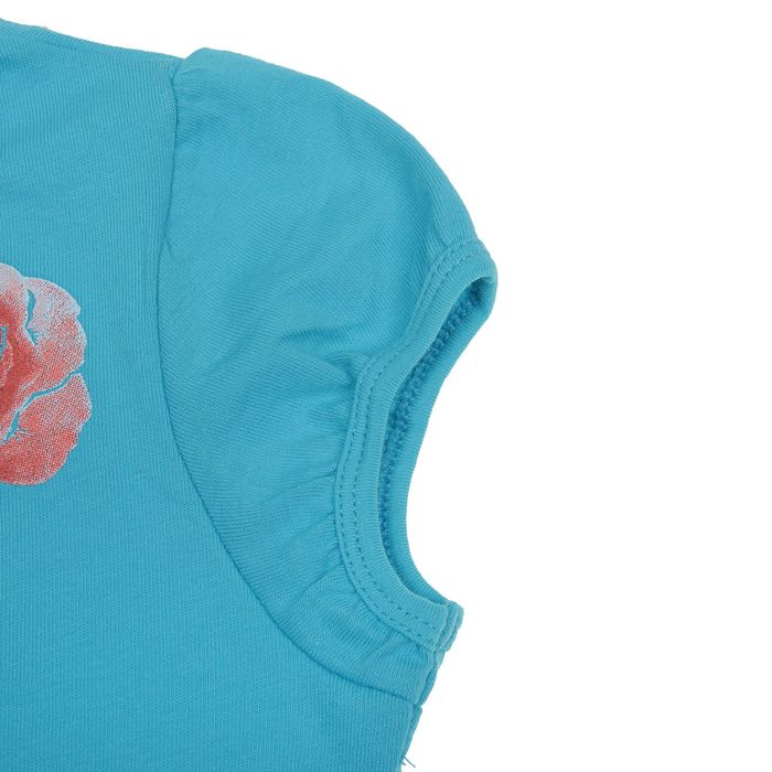 Комплект для девочки, рост 86-92 см, возраст 1 год, цвет голубой