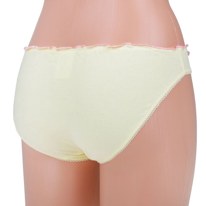 Трусы женские слипы, р-р 42 (XS), цвет жёлтый